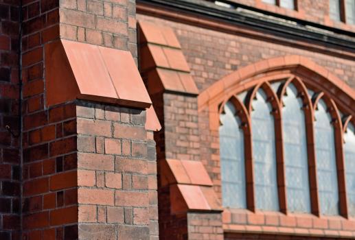 3) Darwen Terracotta matched the colour of existing material as much as possible