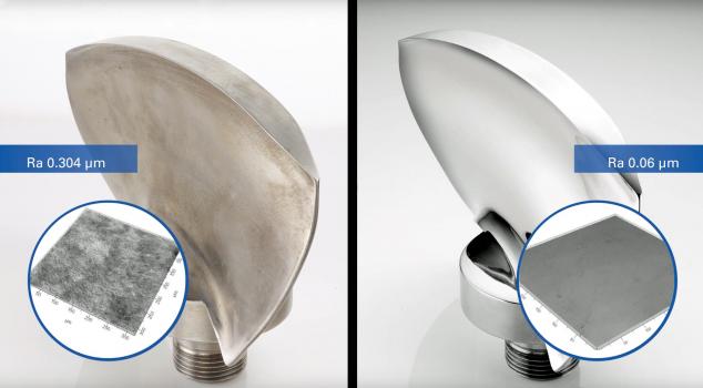 2) Turbine blades before after surface finishing in an Otec SF4.jpg