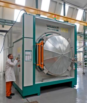 1) The new Hockh degreasing equipment at the Wallwork factory in Birmingham